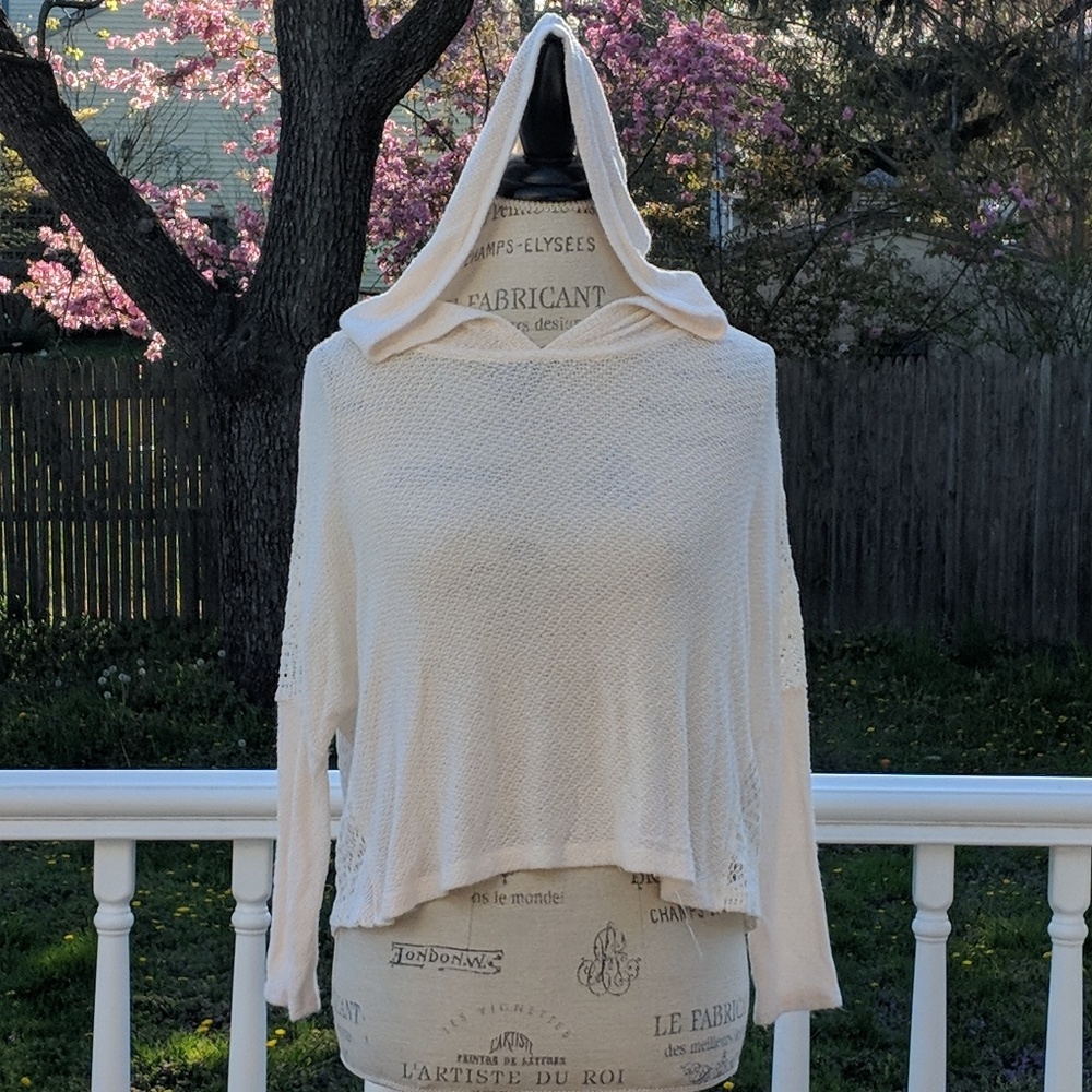 Hollister hooded lace-back Sweatshirt